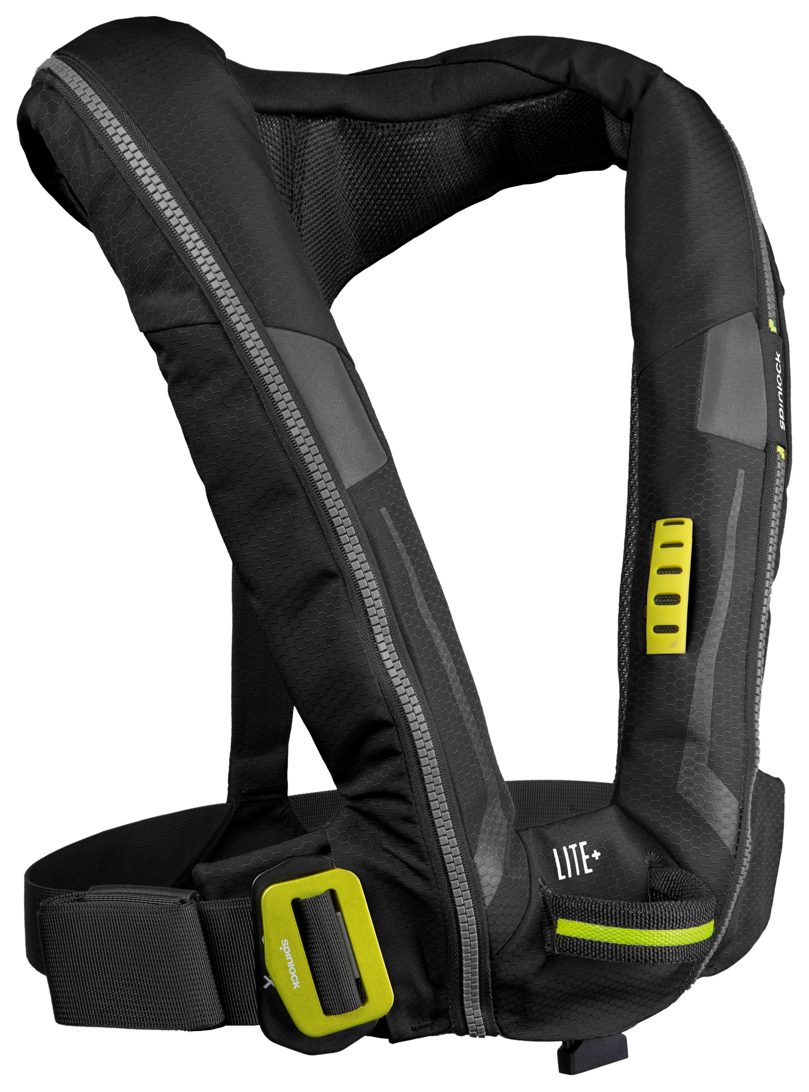 Spinlock Automatik-Rettungsweste DECKVEST LIGHT+ (170N) mit Lifebelt, schwarz