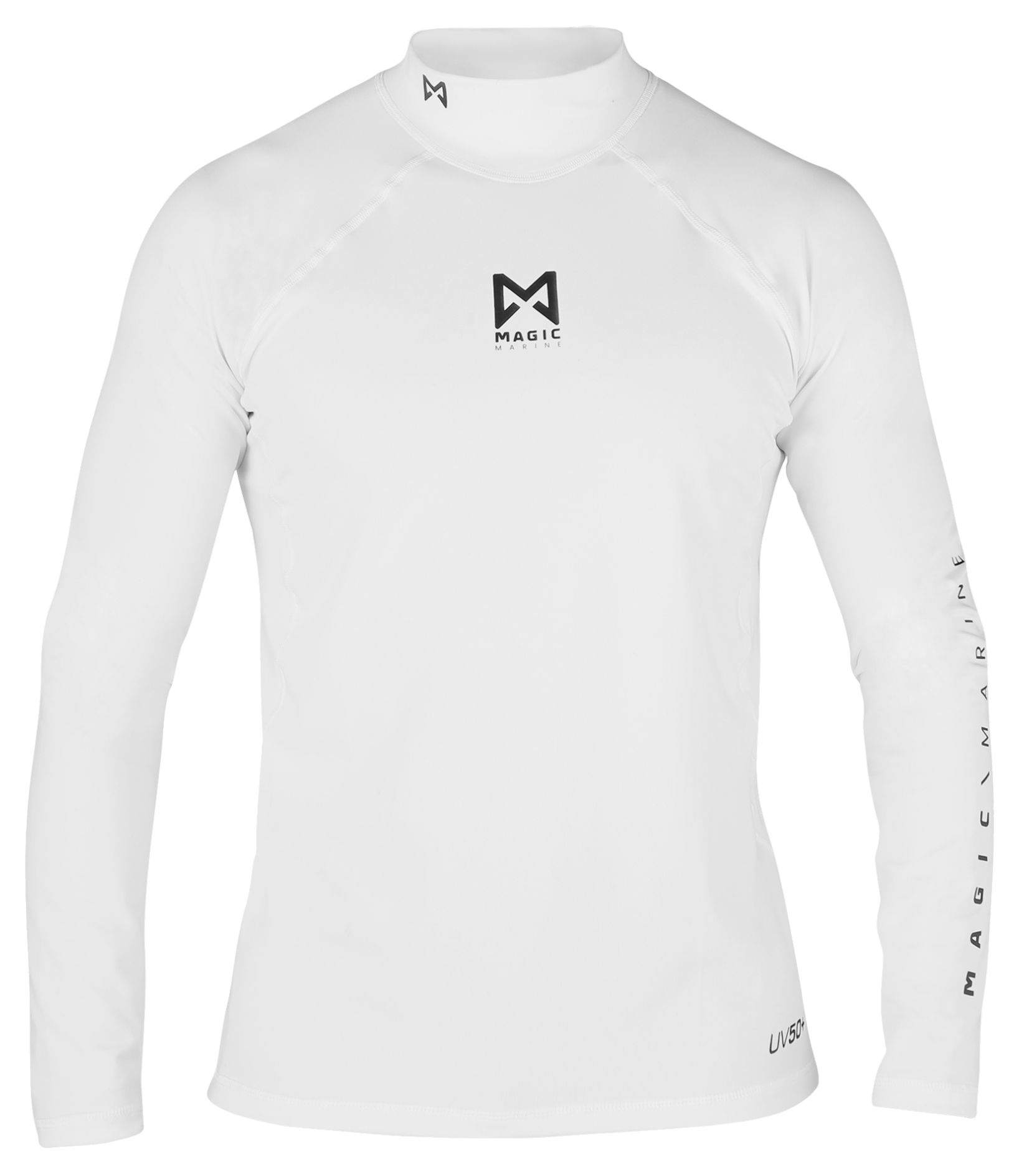 Magic Marine Rash-Shirt CUBE (Langarm), weiß