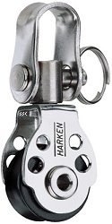 Harken 16mm Block 1-scheibig mit Wirbel