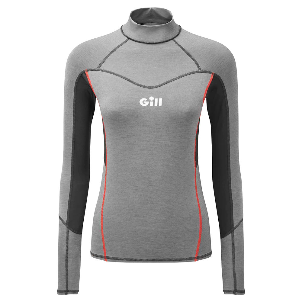 Gill Rash-Shirt ECO PRO Langarm (Damen), grau