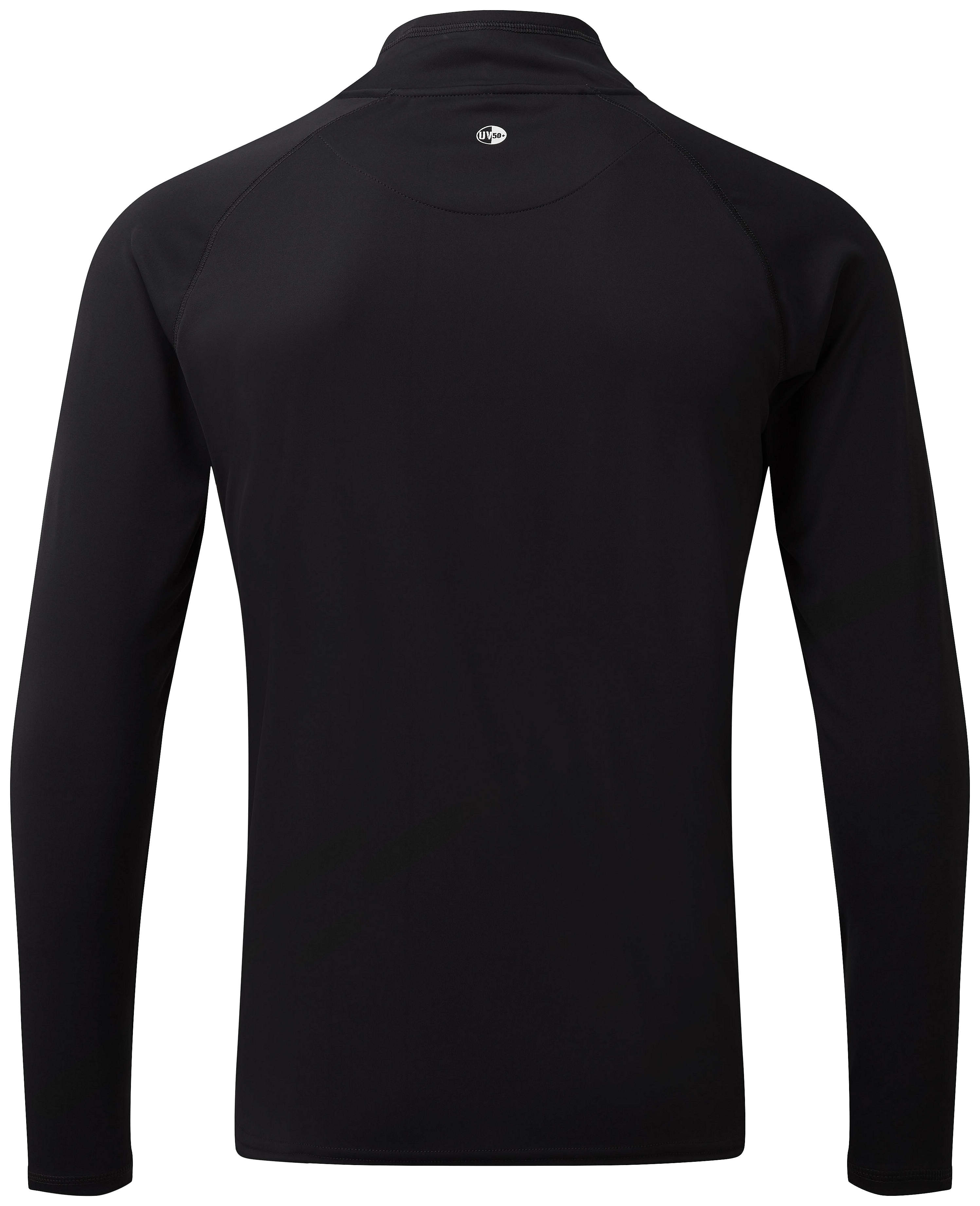 Gill Shirt UV TEC Langarm (Herren), schwarz