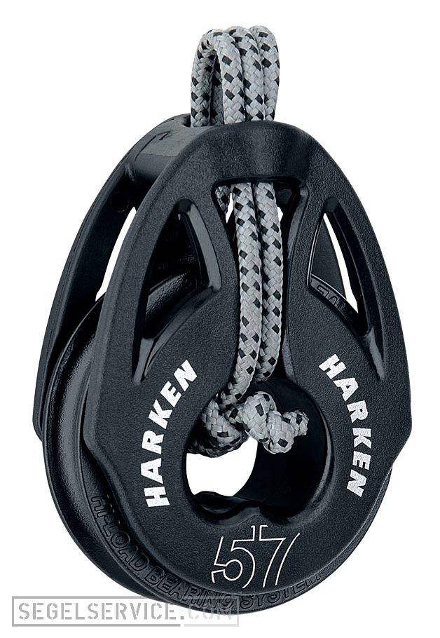 Harken 57mm Carbo T2-Block 1-scheibig
