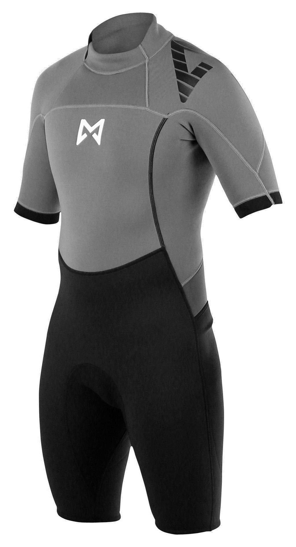 Magic Marine Shorty BRAND 3/2, grau/schwarz