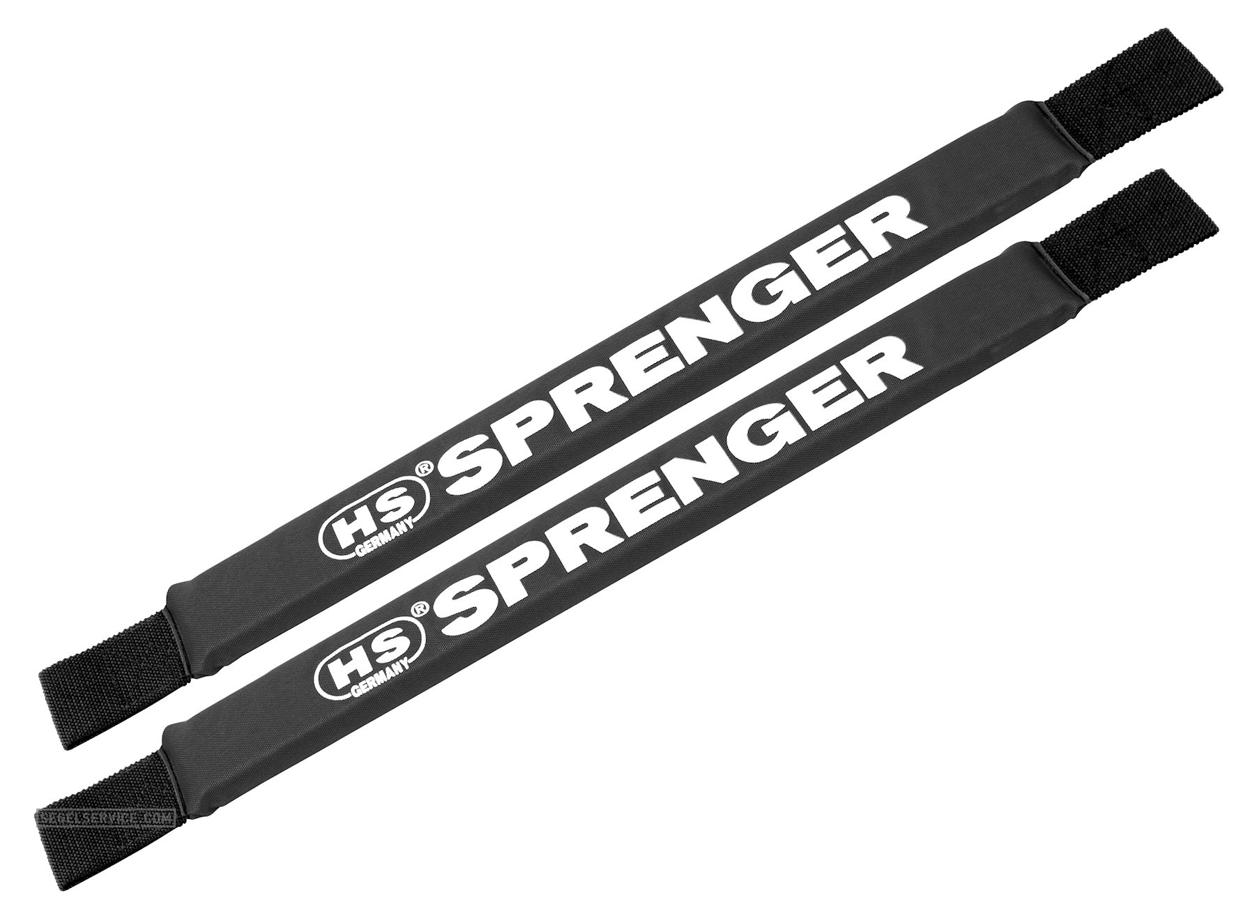 Sprenger Ausreitgurte 800mm, schwarz (Paar)