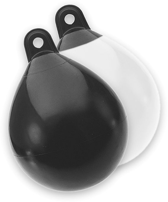 Kugelfender BUMPER 35cm (weiß oder schwarz)
