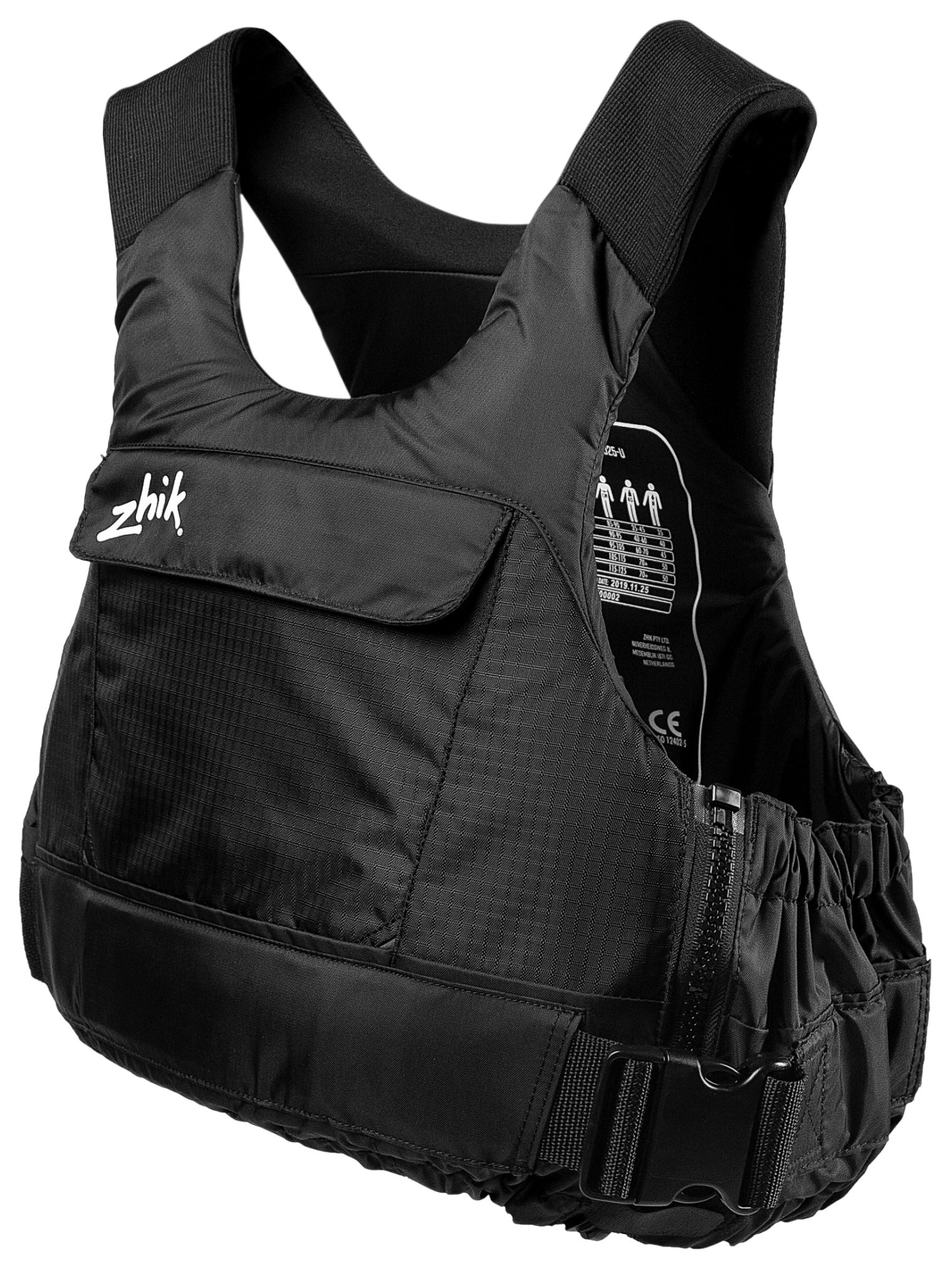 Zhik Regattaweste P3 PFD, schwarz