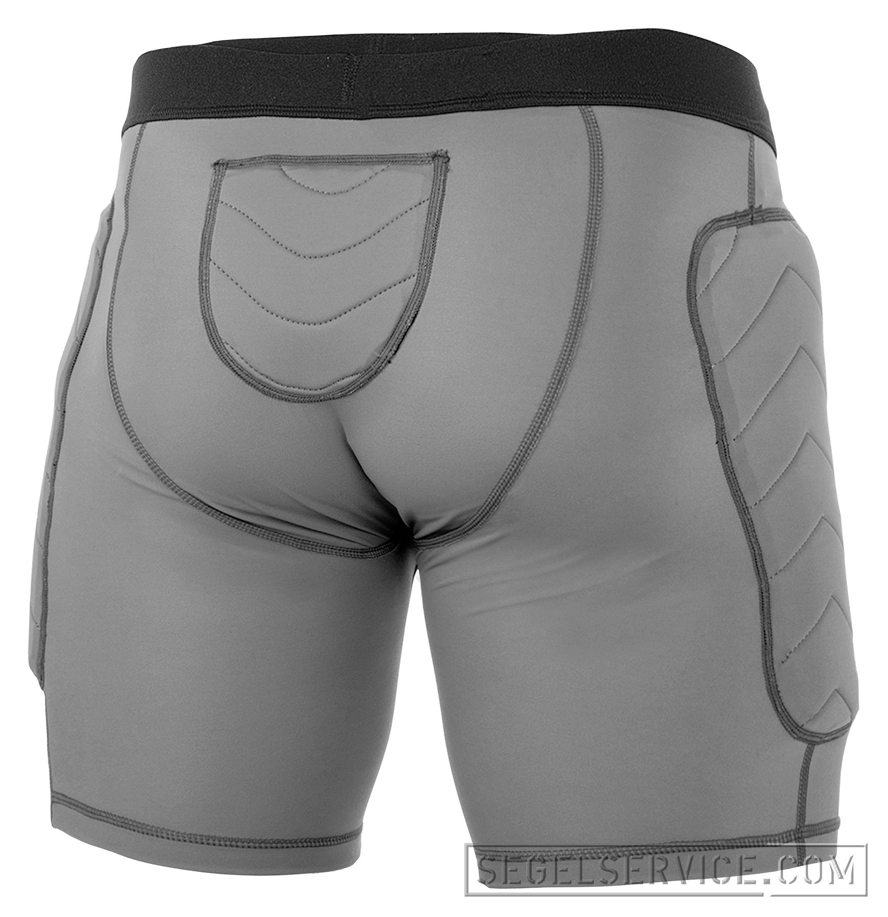 Magic Marine Rash-Shorts IMPACT mit Prallschutz, grau