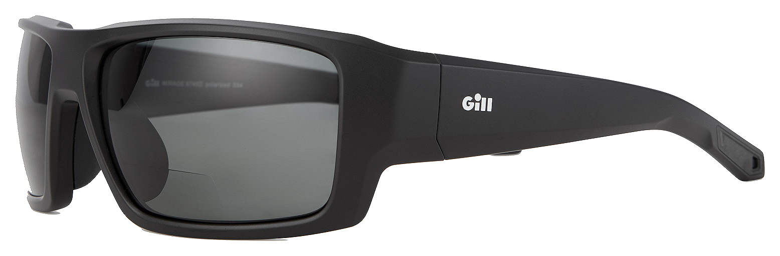 Gill Sonnenbrille MIRAGE Bi-Focal, schwarz, mit Leseeinsätzen