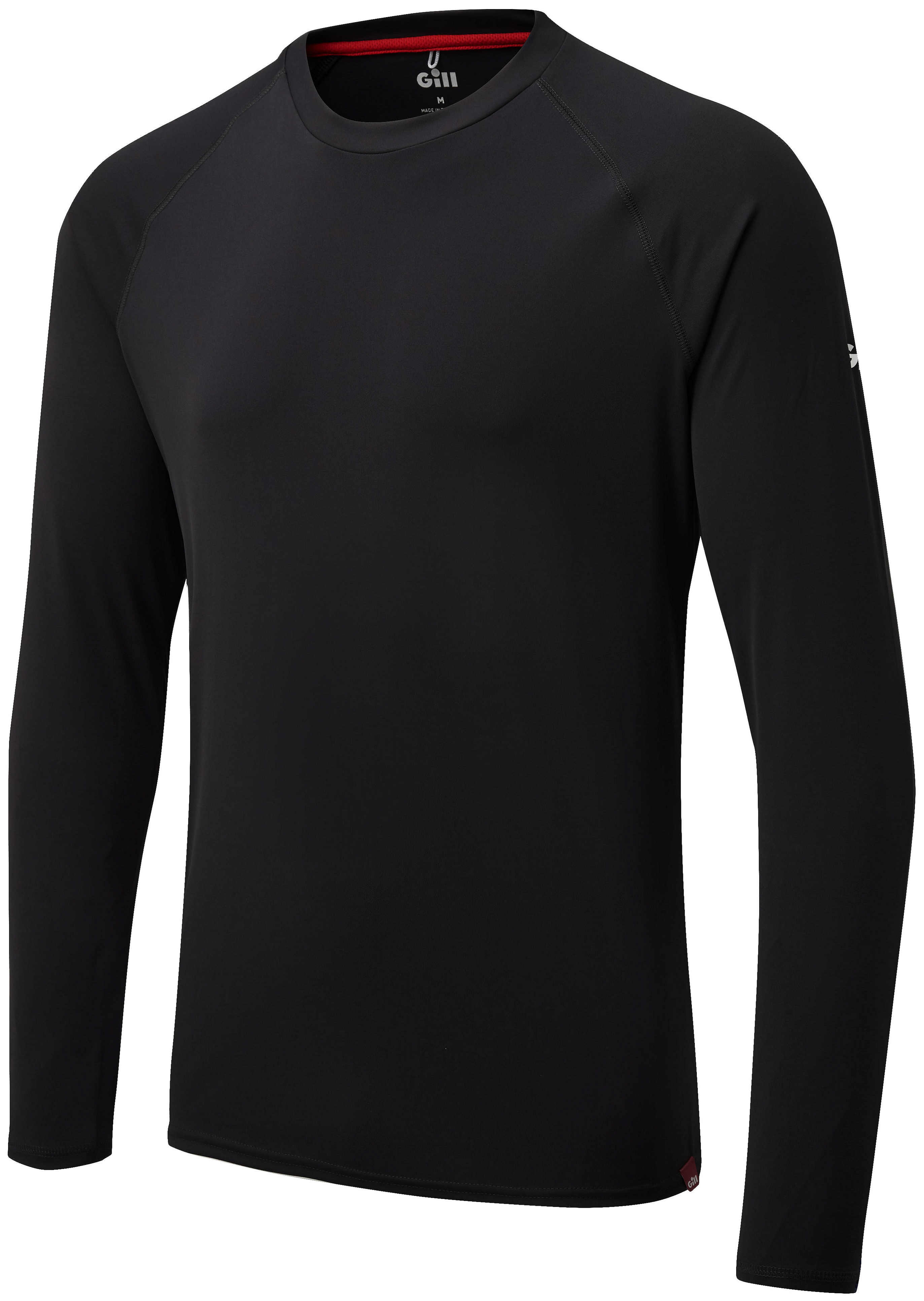 Gill Shirt UV TEC Langarm (Herren) UV011, schwarz
