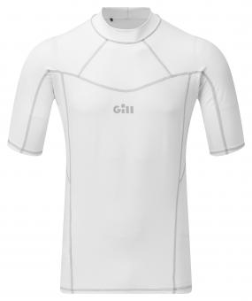 Gill Rash-Shirt PRO RASH VEST Kurzarm (Herren), weiß 