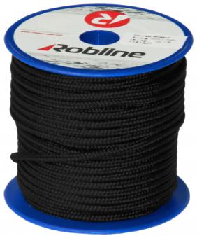 Robline Fall-/Streckerleine ORION 500, 3mm, schwarz (Mini-Spule 15m) 