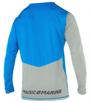 Magic Marine Rash-Shirt CUBE QUICKDRY (Langarm), blau 