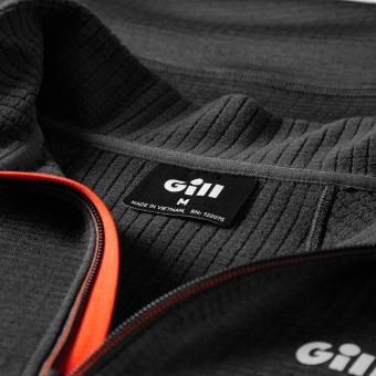Gill Thermal-Pullover OS ZIP NECK, graphite 